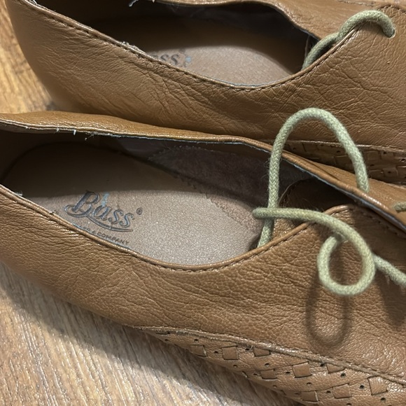 Bass | Leather Woven Lace Up Platforms - Picture 11 of 16